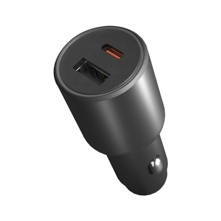 Original Xiaomi 43W Dual Ports USB + USB-C / Type-C Car Charger 1A1C ÎҵÄÉ̵ê