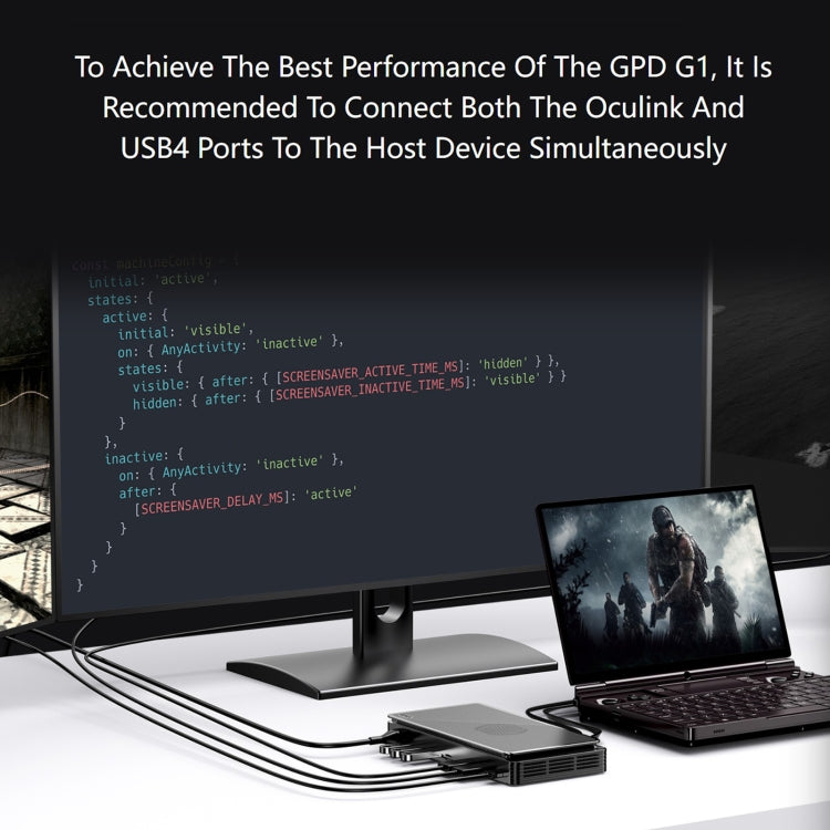 GPD G1 AMD Radeon RX 7600M XT Graphics Card Expansion Dock