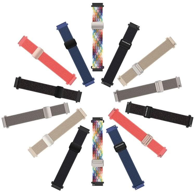 DUX DUCIS Mixture Pro Series Magnetic Buckle Nylon Braid Watch Band