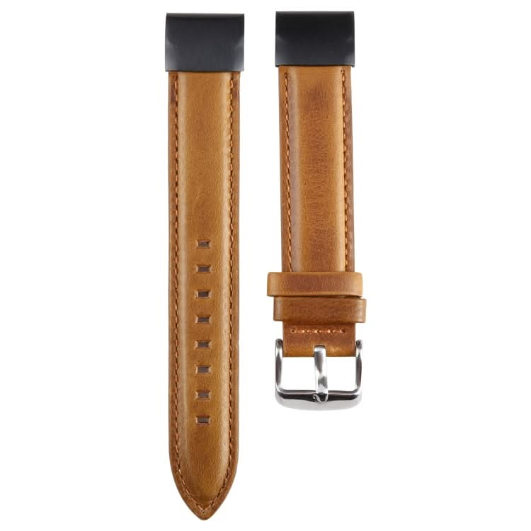 22mm Plain Weave Genuine Leather Watch Band-Reluova