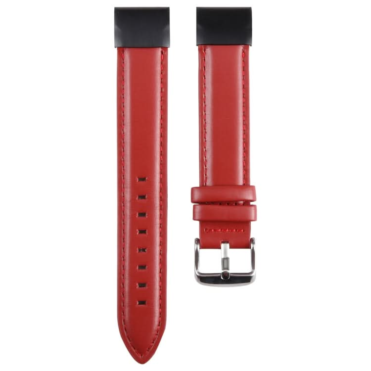 22mm Plain Weave Genuine Leather Watch Band-Reluova