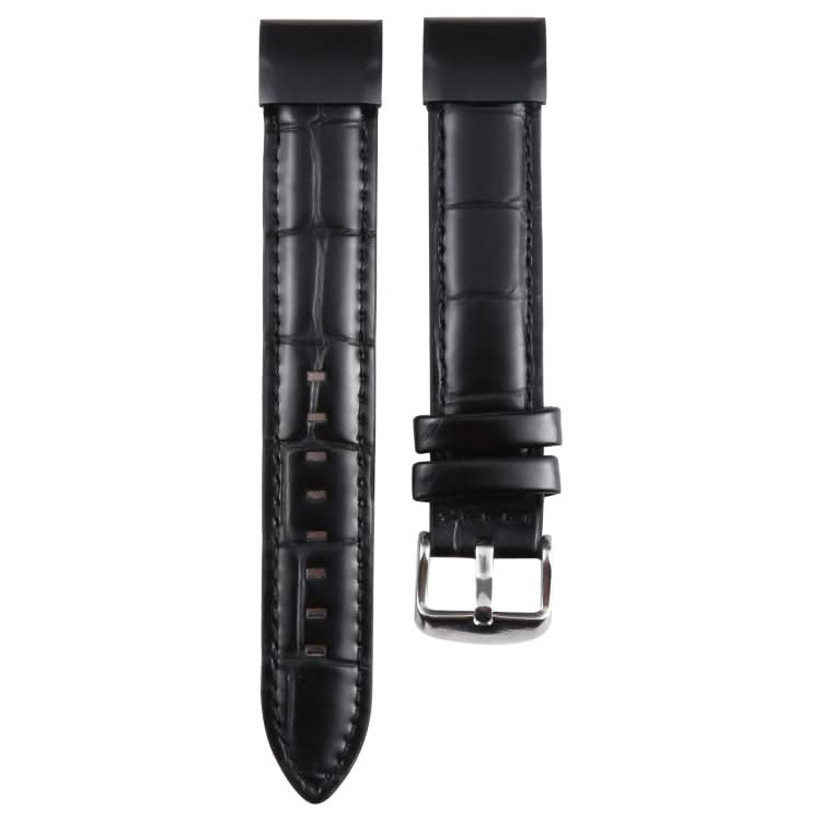 22mm Plain Weave Genuine Leather Watch Band-Reluova