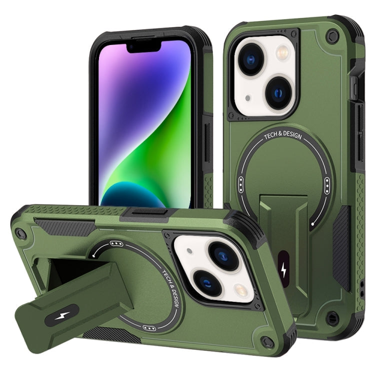 Armor Magsafe Holder PC Hybrid TPU Phone Case, Series 3