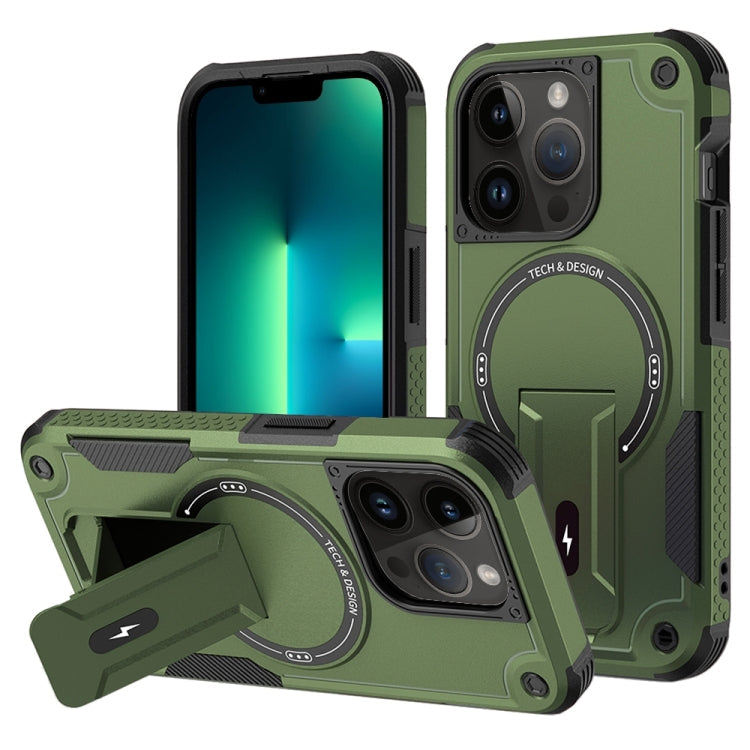 Armor Magsafe Holder PC Hybrid TPU Phone Case, Series 2