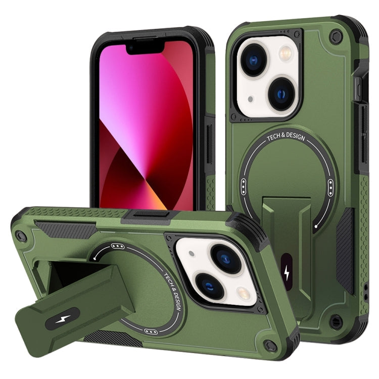 Armor Magsafe Holder PC Hybrid TPU Phone Case, Series 3