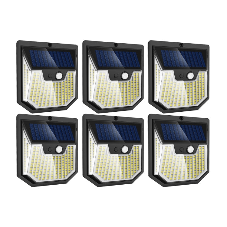 XY0159 159 LEDs Outdoor Solar Human Body Sensor Courtyard Wall Light My Store