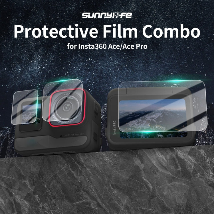 Sunnylife 3 in 1 Rear & Front Screen Lens Explosion proof Film