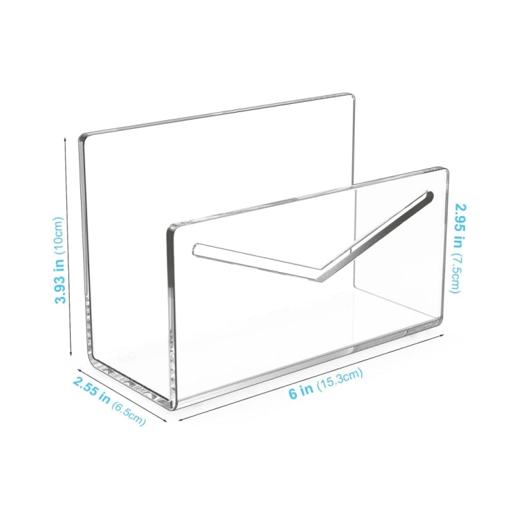 YX081 Acrylic Envelope Storage Display Stand