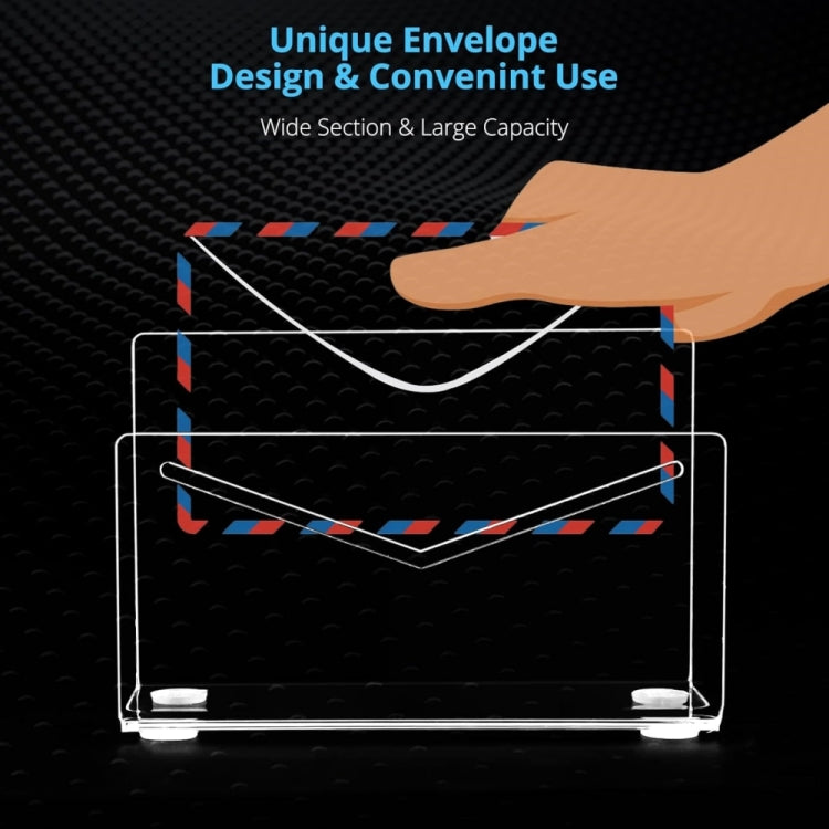 YX081 Acrylic Envelope Storage Display Stand