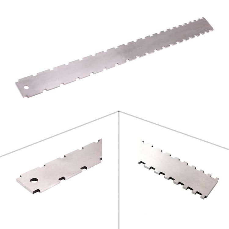 Guitar Neck Measuring Ruler Guitar Sharpening File Guitar Neck Notch Ruler Fret Polishing Pad Reluova