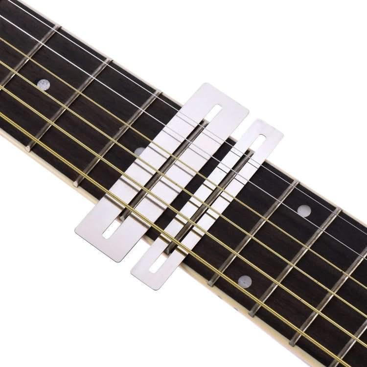 Guitar Neck Measuring Ruler Guitar Sharpening File Guitar Neck Notch Ruler Fret Polishing Pad Reluova