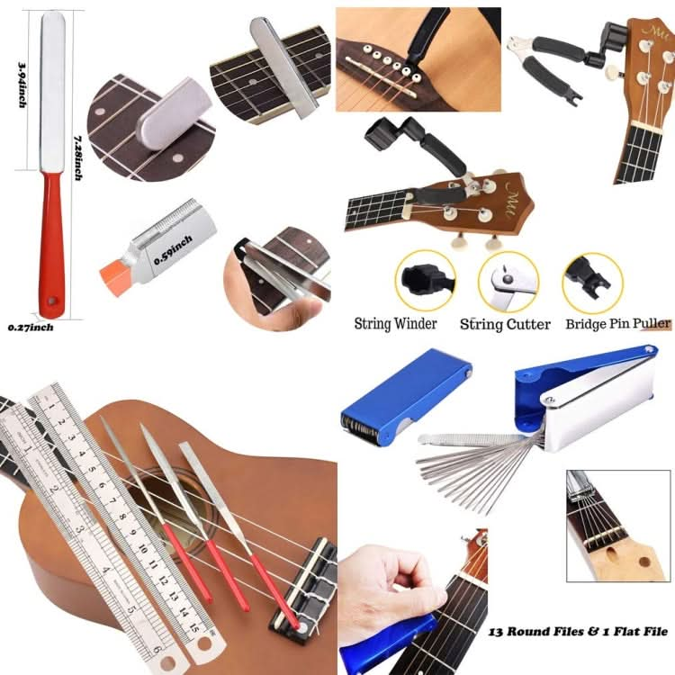 9 in 1 Guitar String Changing Tool Set Reluova