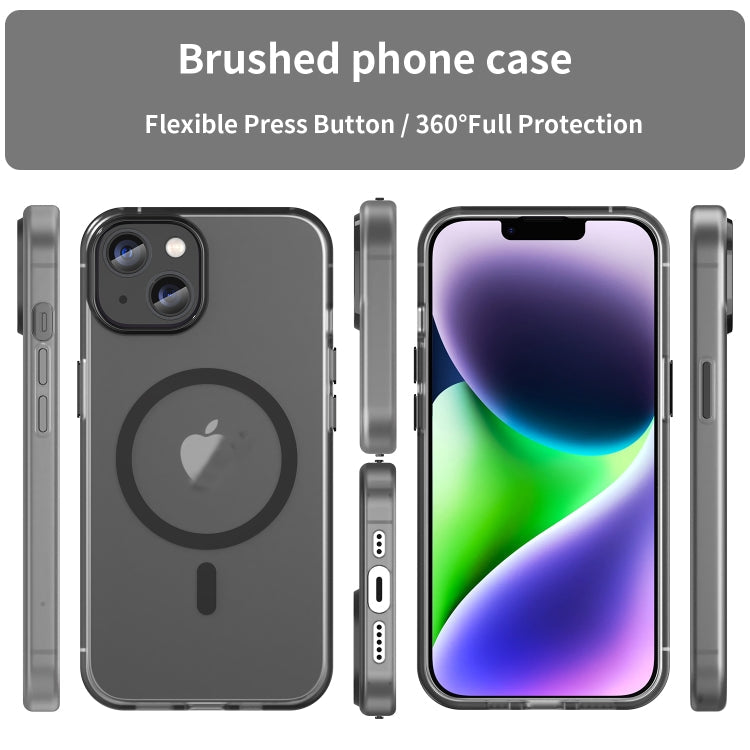 MagSafe Frosted Translucent TPU + PC Full Coverage Phone Case, Series 2