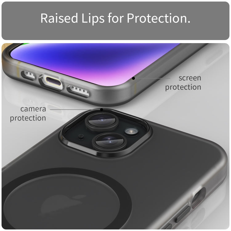 MagSafe Frosted Translucent TPU + PC Full Coverage Phone Case, Series 2