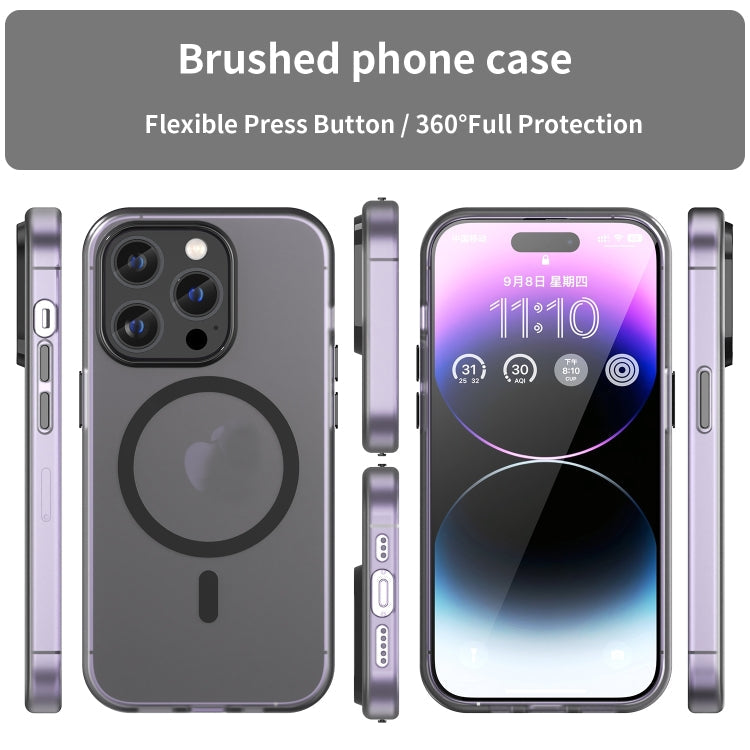 MagSafe Frosted Translucent TPU + PC Full Coverage Phone Case, Series 3