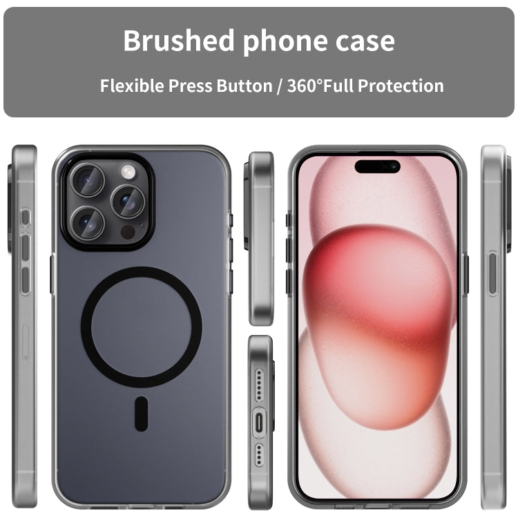 MagSafe Frosted Translucent TPU + PC Full Coverage Phone Case, Series 5