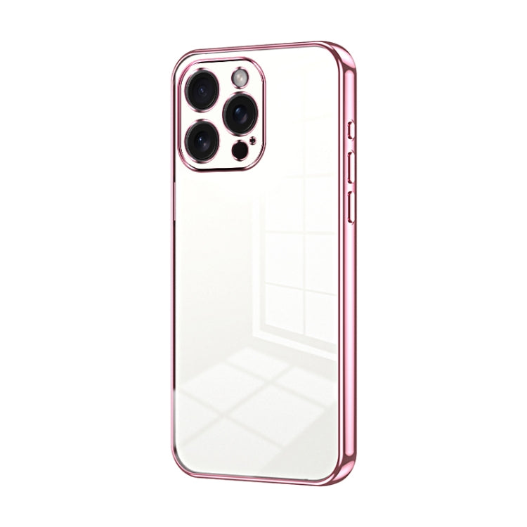 Transparent Plating Fine Hole Phone Case, Series 3