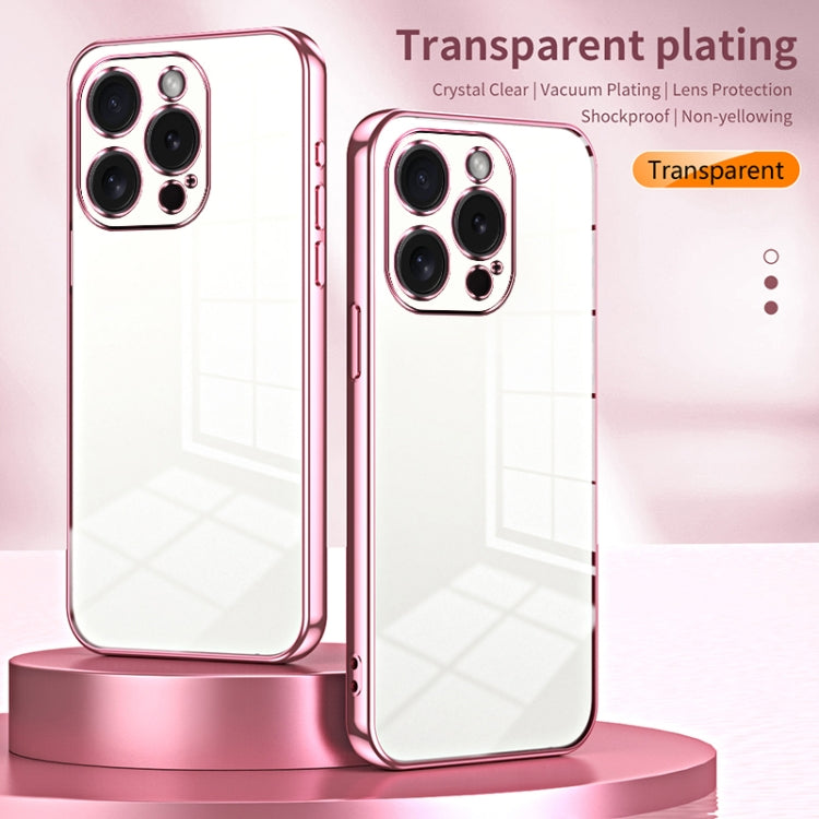 Transparent Plating Fine Hole Phone Case, Series 8