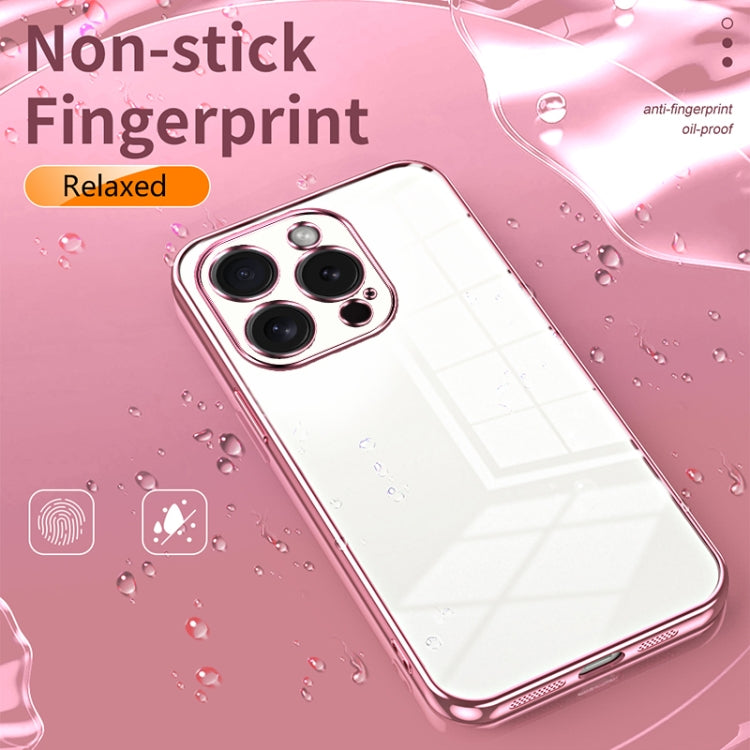 Transparent Plating Fine Hole Phone Case, Series 8