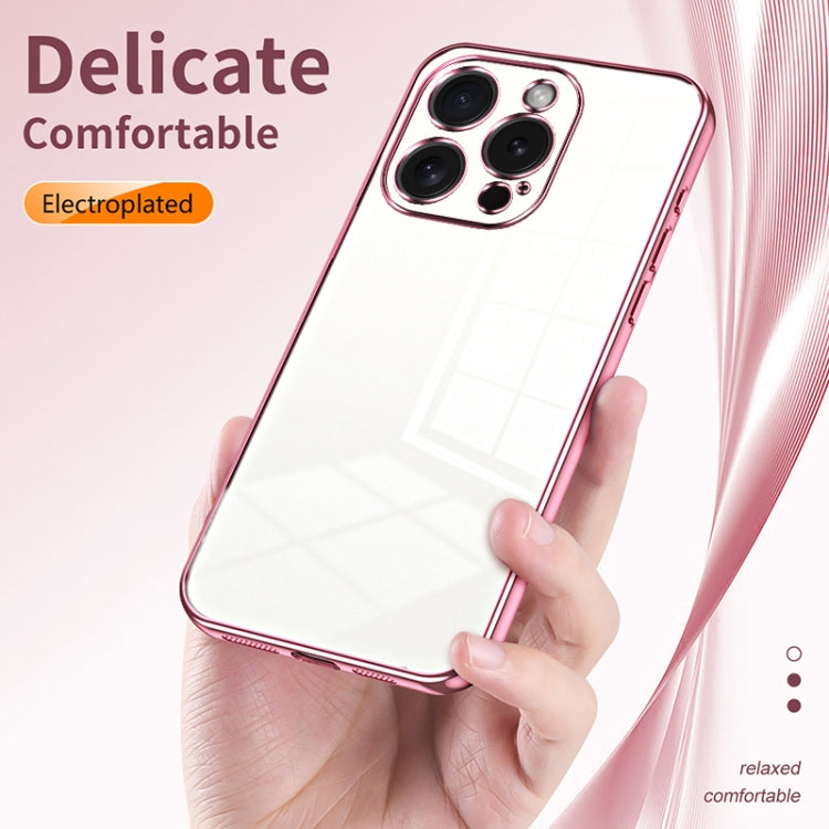 Transparent Plating Fine Hole Phone Case, Series 8