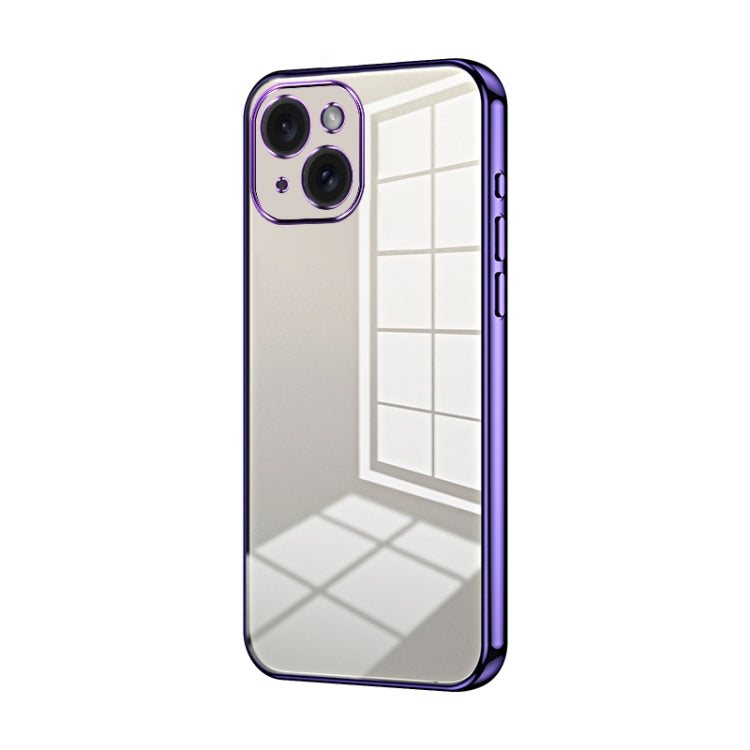 Transparent Plating Fine Hole Phone Case, Series 6