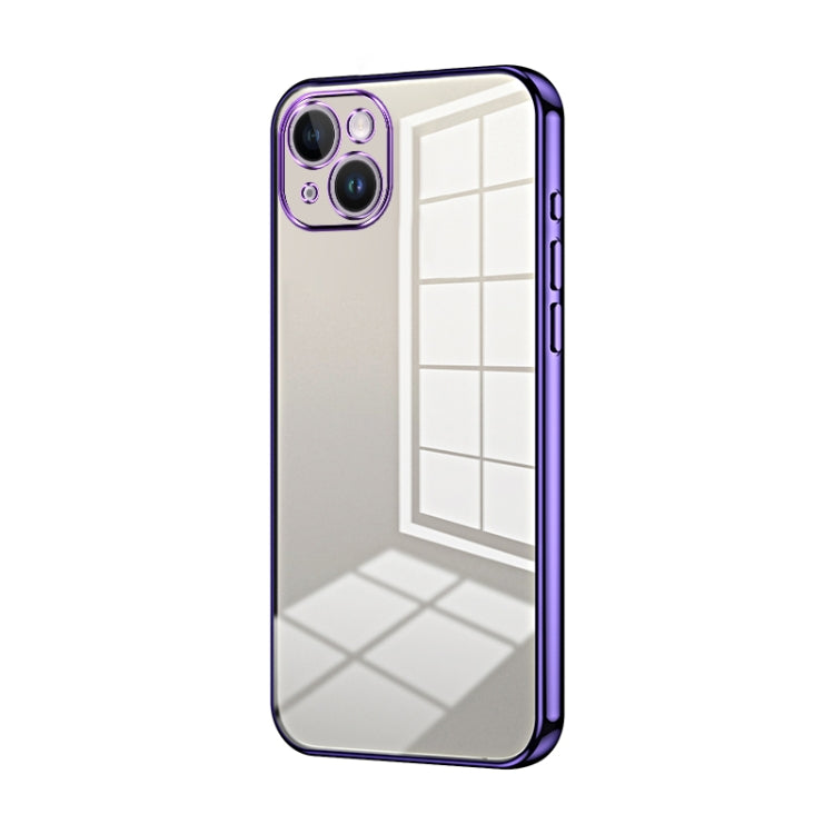 Transparent Plating Fine Hole Phone Case, Series 9