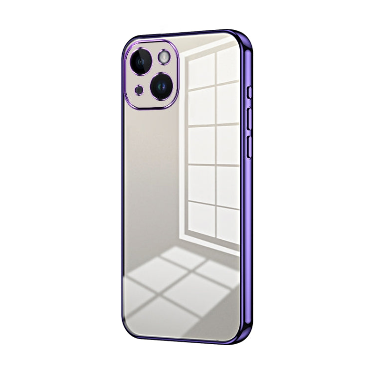 Transparent Plating Fine Hole Phone Case, Series 4