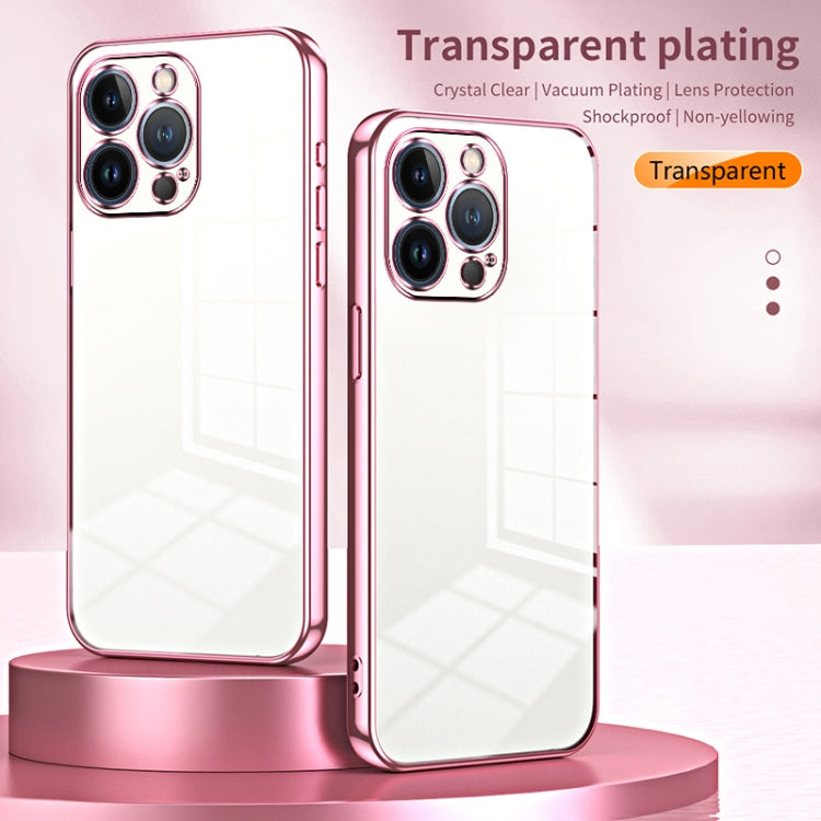 Transparent Plating Fine Hole Phone Case, Series 2