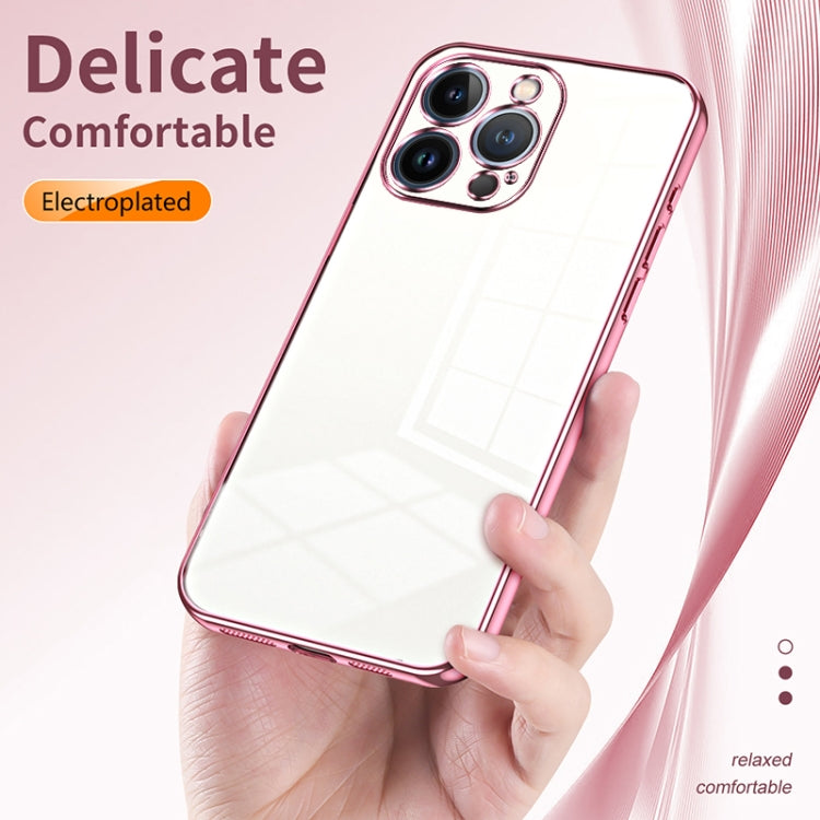 Transparent Plating Fine Hole Phone Case, Series 2