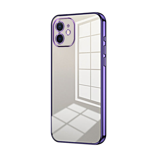 Transparent Plating Fine Hole Phone Case, Series 1