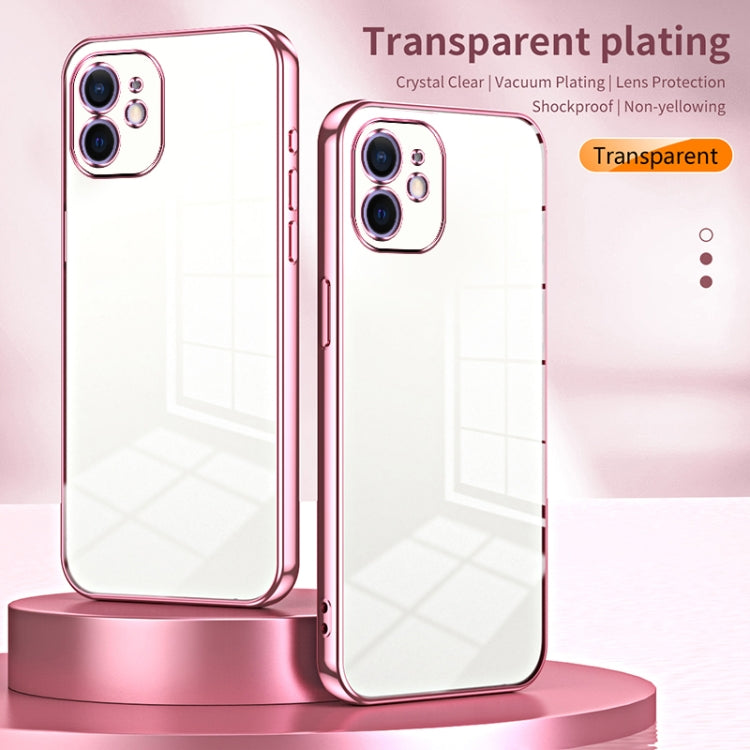 Transparent Plating Fine Hole Phone Case, Series 1