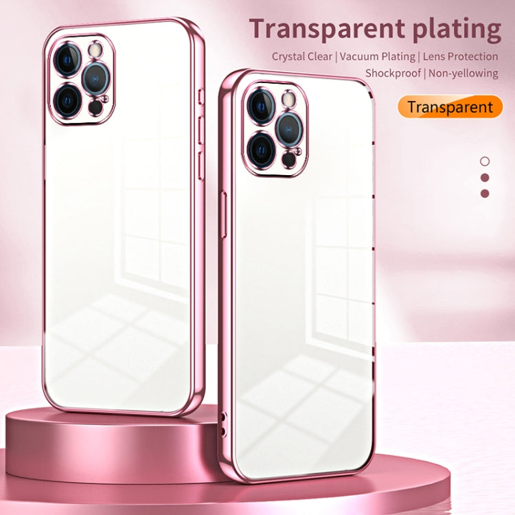 Transparent Plating Fine Hole Phone Case, Series 6