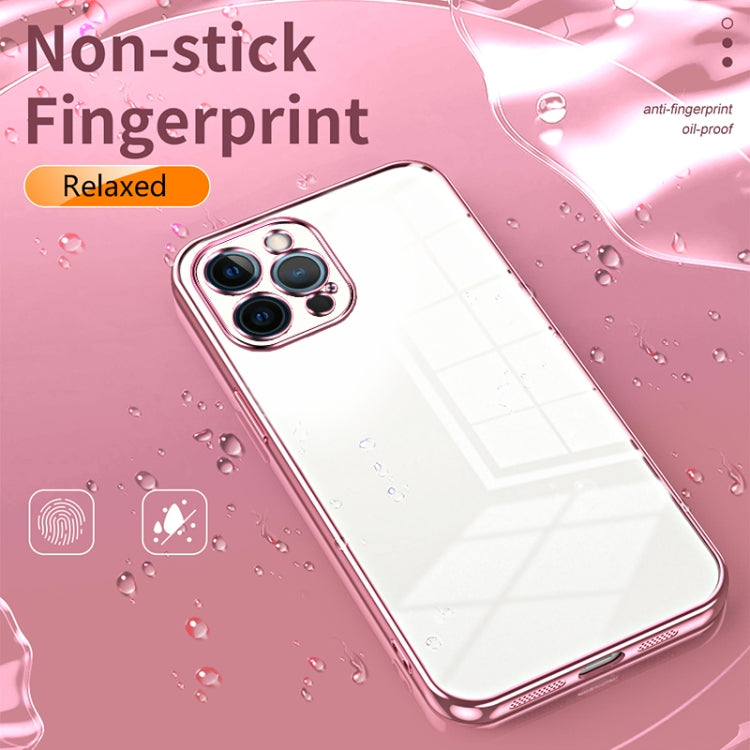 Transparent Plating Fine Hole Phone Case, Series 6