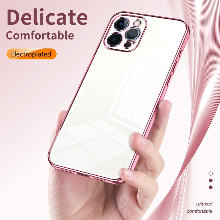 Transparent Plating Fine Hole Phone Case, Series 6