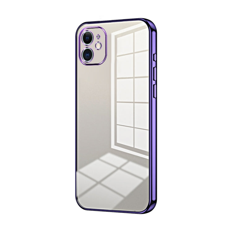 Transparent Plating Fine Hole Phone Case, Series 1