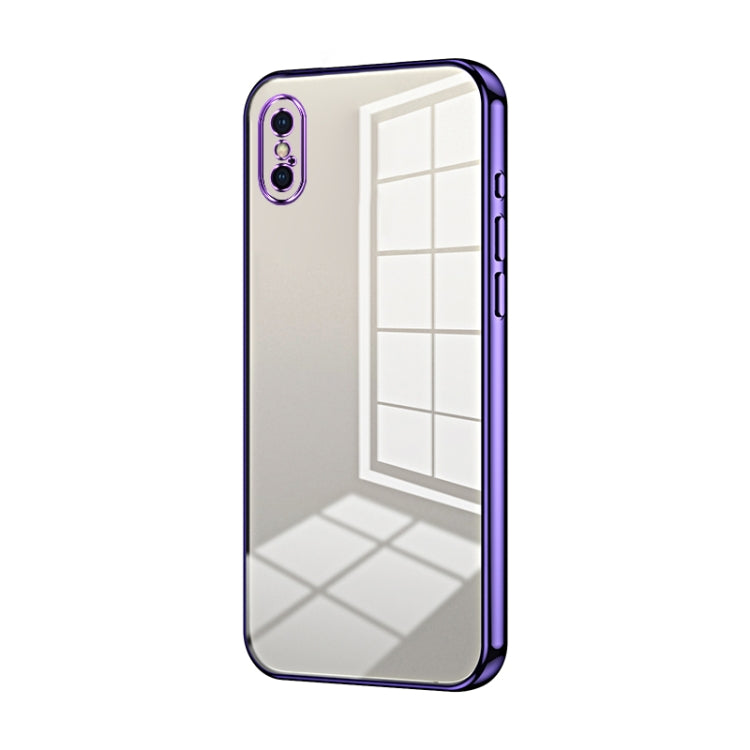 Transparent Plating Fine Hole Phone Case, Series 5