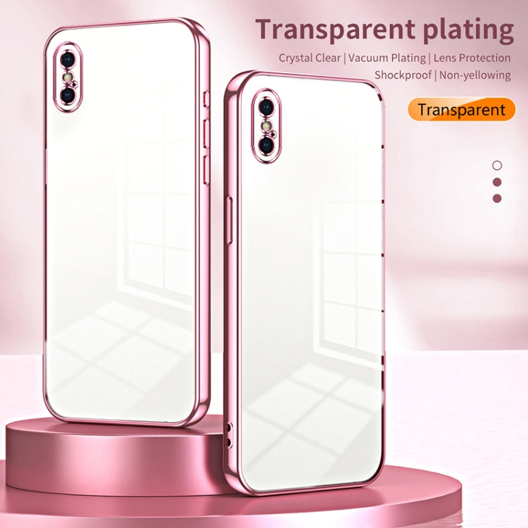 Transparent Plating Fine Hole Phone Case, Series 5