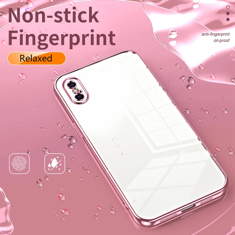 Transparent Plating Fine Hole Phone Case, Series 5