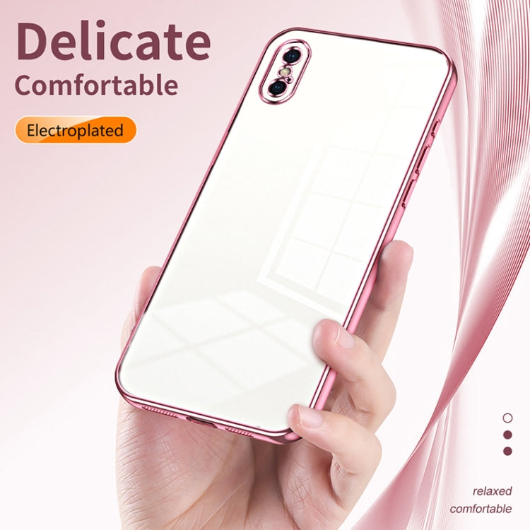 Transparent Plating Fine Hole Phone Case, Series 5