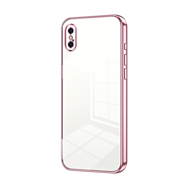 Transparent Plating Fine Hole Phone Case, Series 5