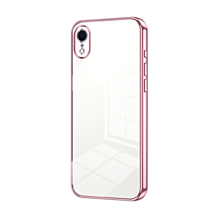 Transparent Plating Fine Hole Phone Case, Series 1