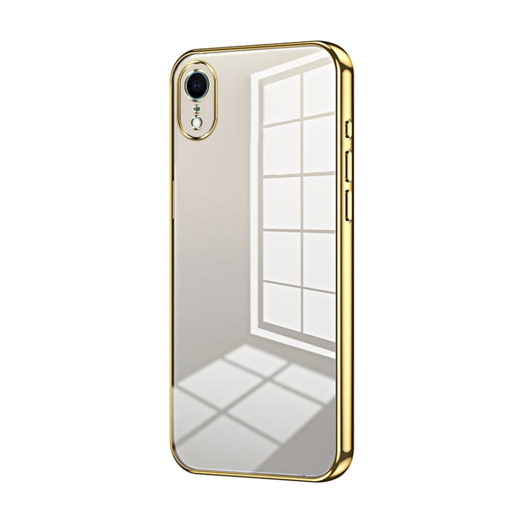 Transparent Plating Fine Hole Phone Case, Series 1