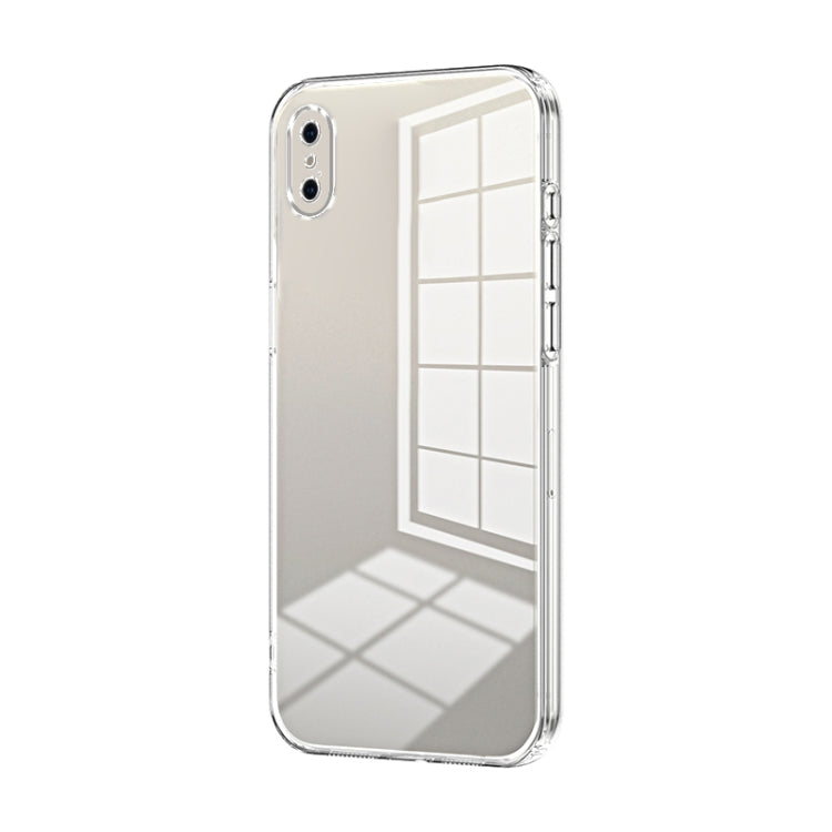 Transparent Plating Fine Hole Phone Case, Series 6