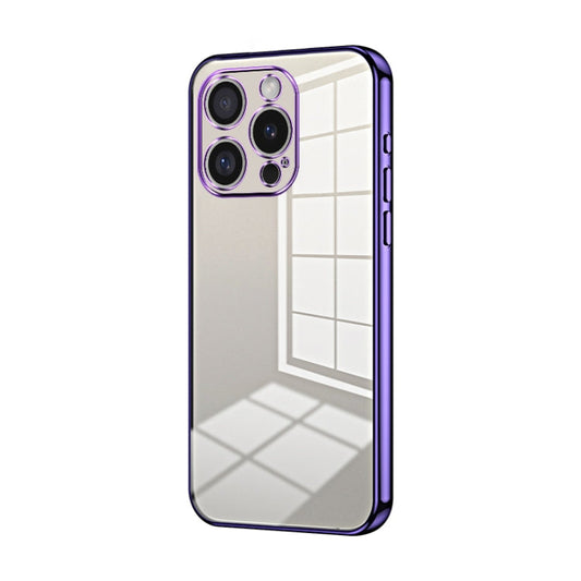 Transparent Plating Fine Hole Phone Case, Series 9