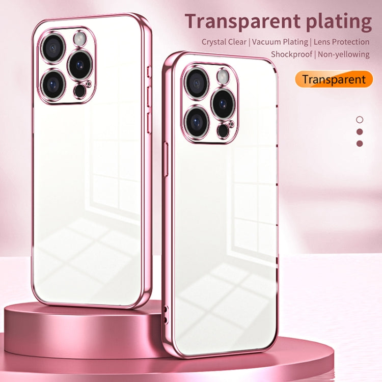 Transparent Plating Fine Hole Phone Case, Series 9