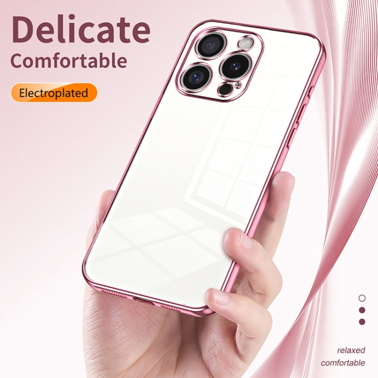 Transparent Plating Fine Hole Phone Case, Series 9