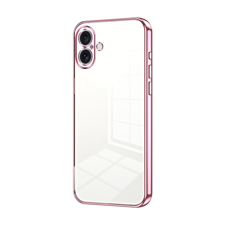 Transparent Plating Fine Hole Phone Case, Series 2