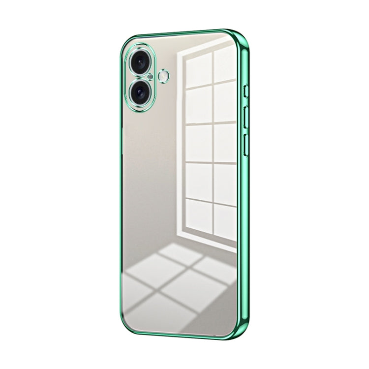 Transparent Plating Fine Hole Phone Case, Series 2