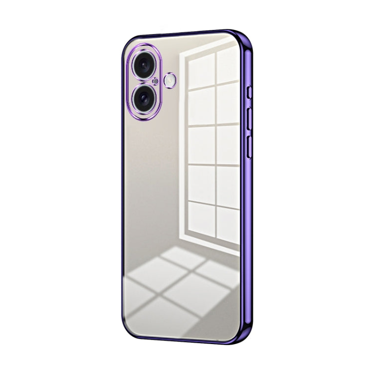 Transparent Plating Fine Hole Phone Case, Series 7