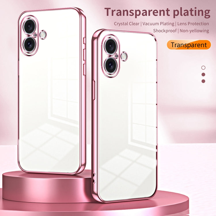 Transparent Plating Fine Hole Phone Case, Series 7